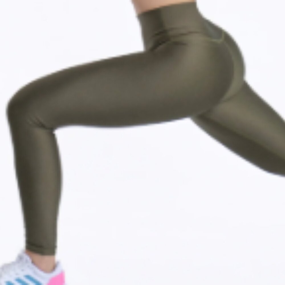 Grama Green Leggings Petite XS